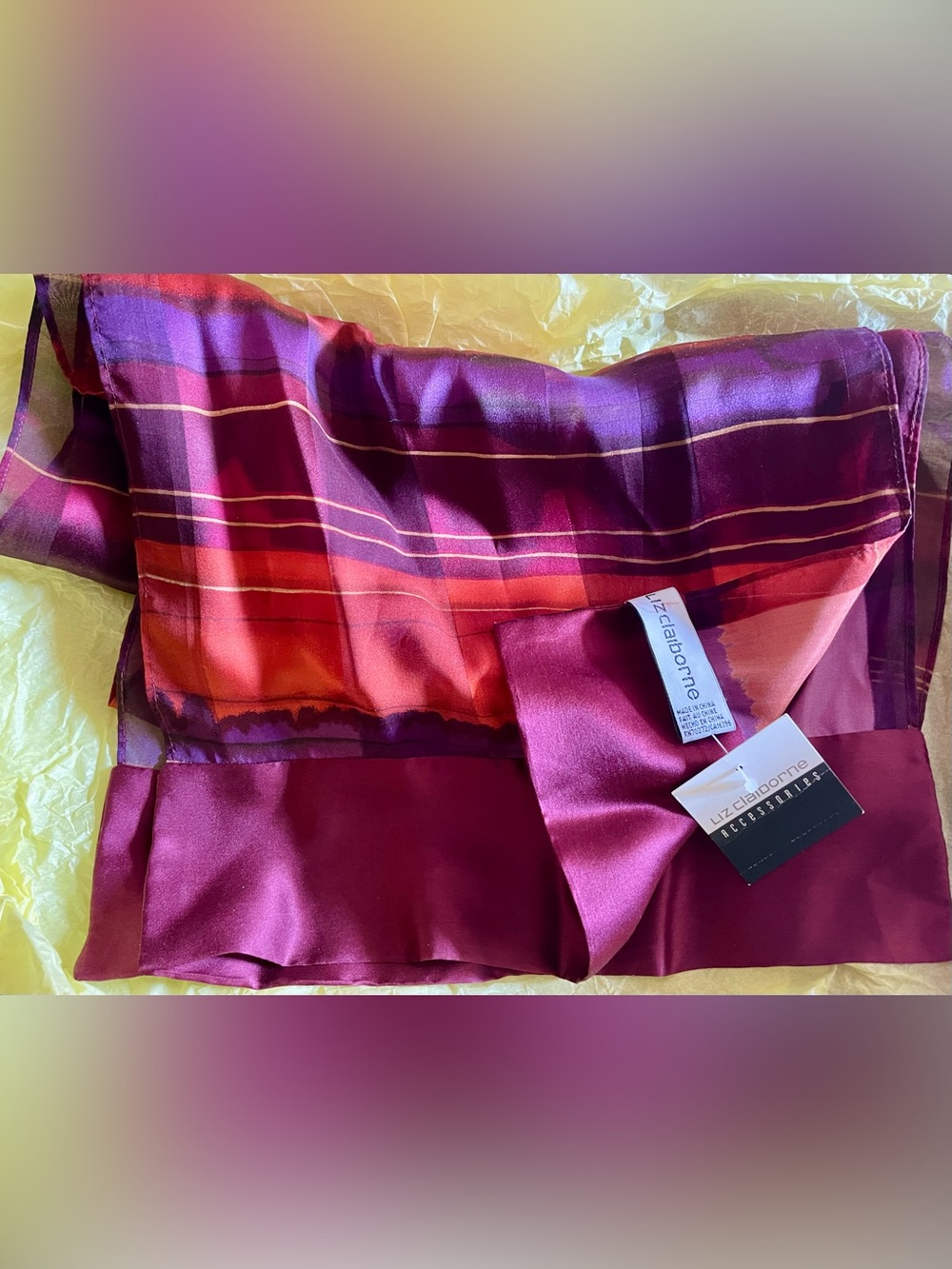 Liz Claiborne Silk Scarf
